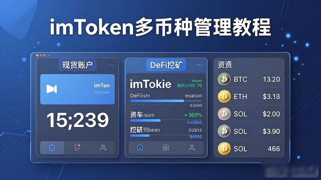 如何在imToken钱包官方版中管理多币种资产_imToken钱包管理多币种资产_imToken钱包添加新代币