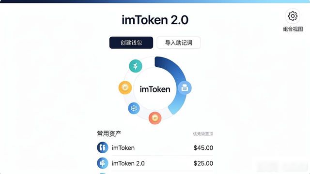 imToken 2.0资产组合管理_imToken 2.0组合视图功能_如何通过imToken下载2.0版增强资产组合？