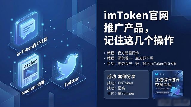imToken钱包官网产品推广_imToken钱包社区营销策略_如何在imToken钱包官网地址上进行产品的推广？