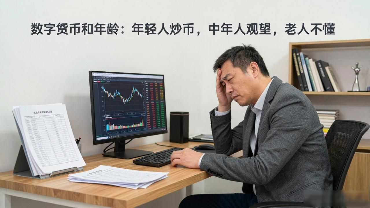 不同年龄人群对数字货币的看法_年轻人玩数字货币的心态_数字货币vsage