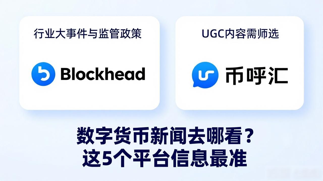 数字货币新闻去哪看？这5个平台信息最准
