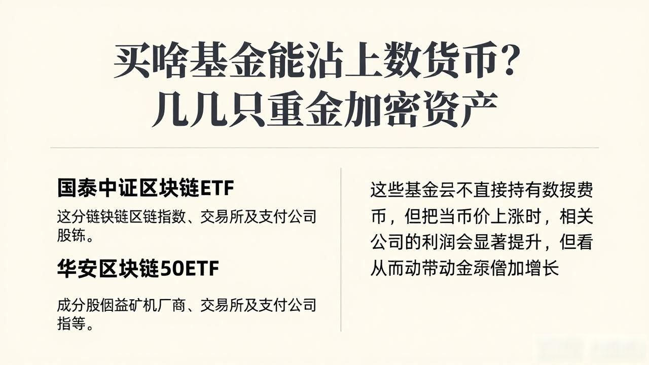 哪个基金配数字货币_借道基金投资数字货币_香港海外加密货币ETF
