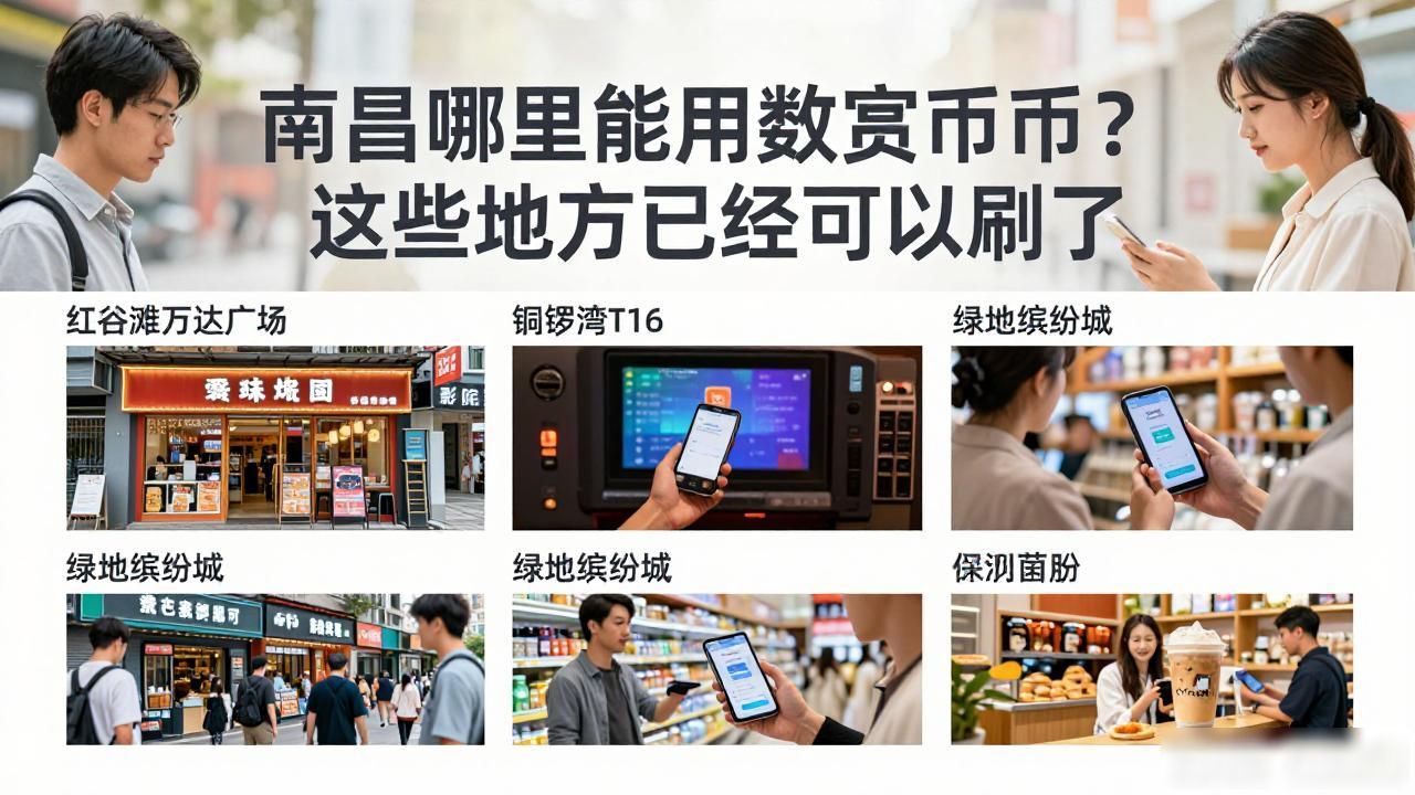 南昌数字人民币支付_南昌哪里能用数字货币_数字人民币南昌商家支持情况