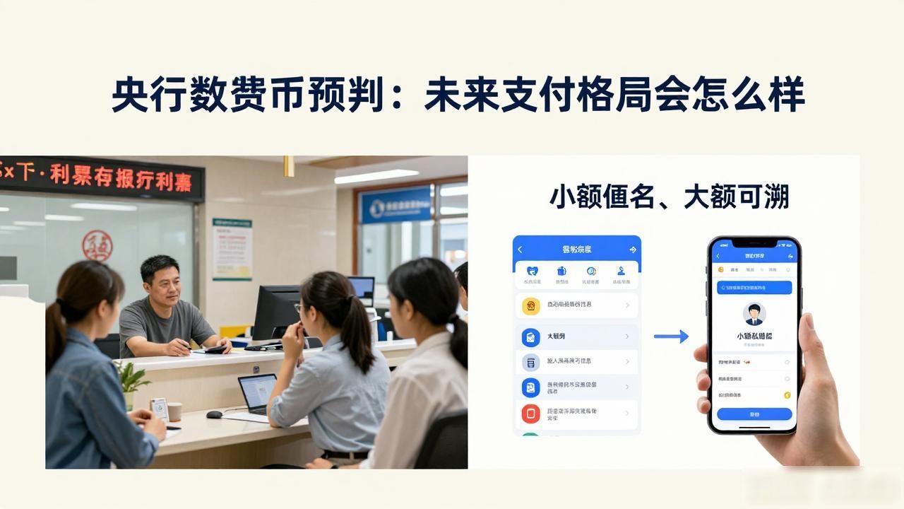 央行数字货币预判：未来支付格局会怎样