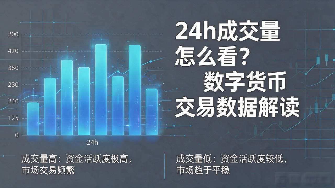 24h成交量怎么看？数字货币交易数据解读