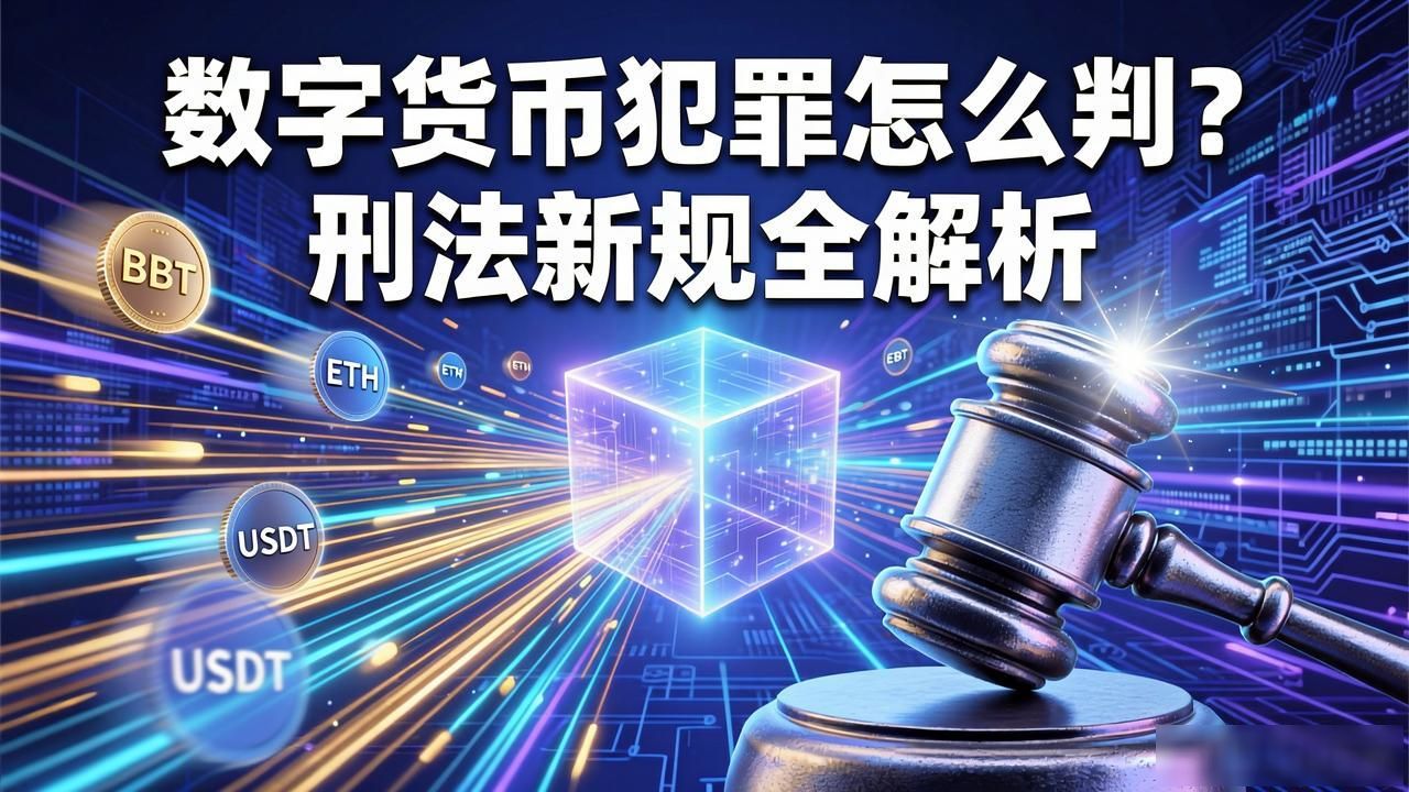 数字货币犯罪怎么判？刑法新规全解析
