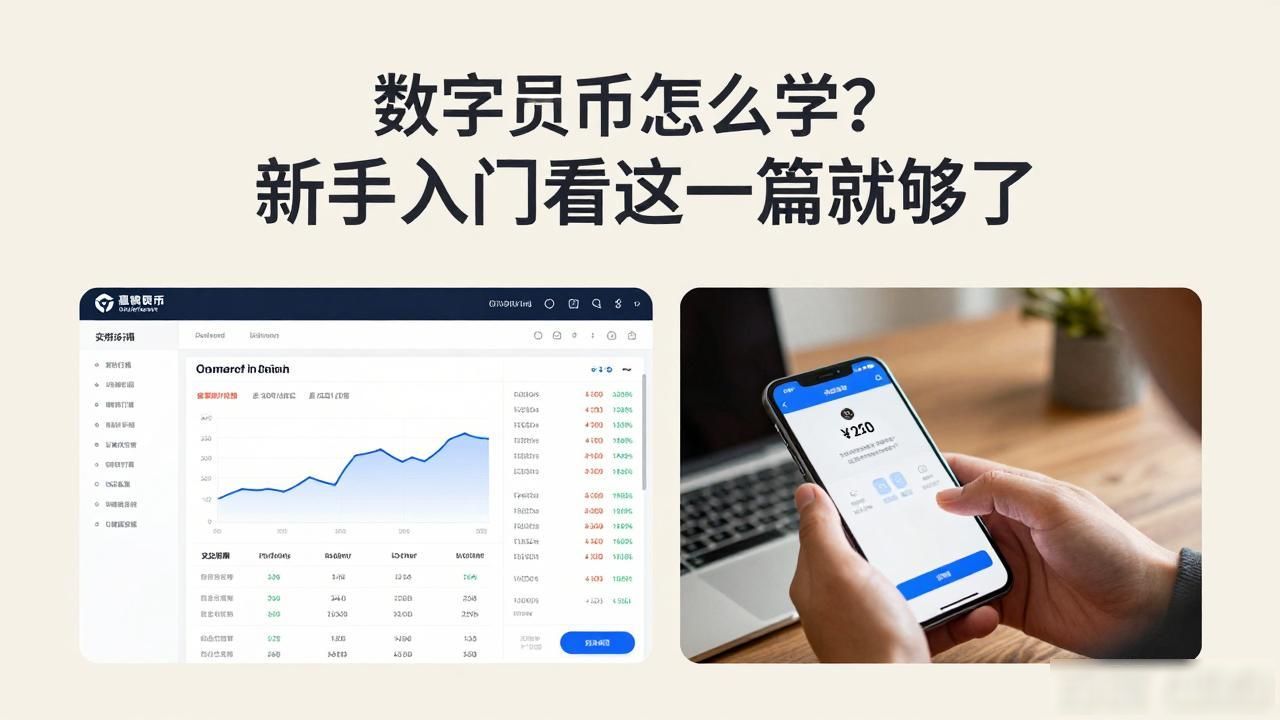 数字货币怎么学？新手入门看这一篇就够了