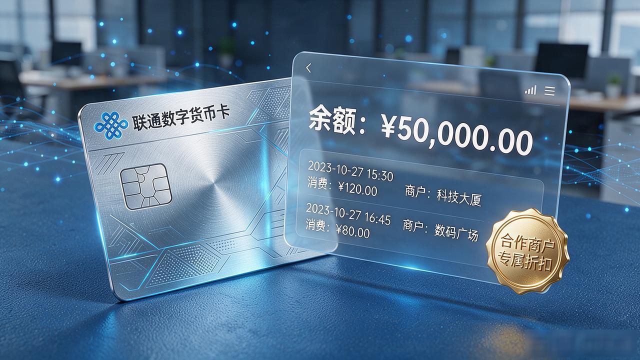 联通数字货币卡办理与使用全攻略