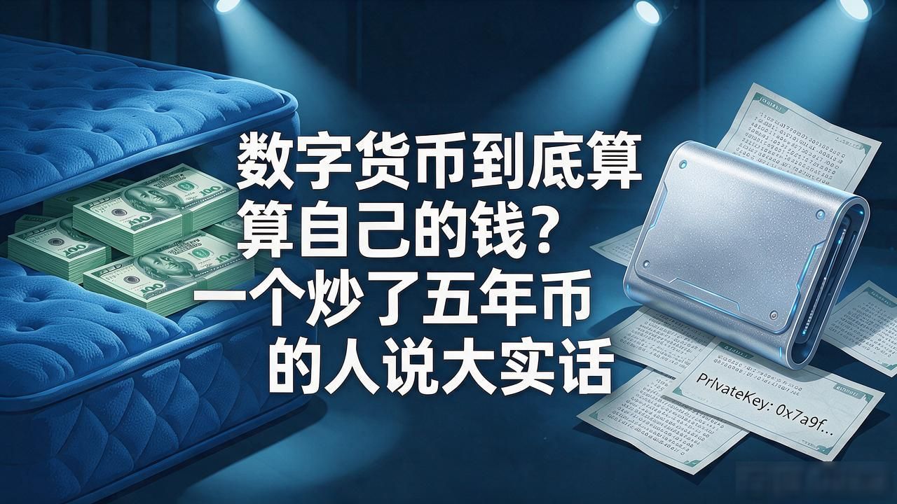数字货币到底算不算自己的钱？一个炒了五年币的人说大实话