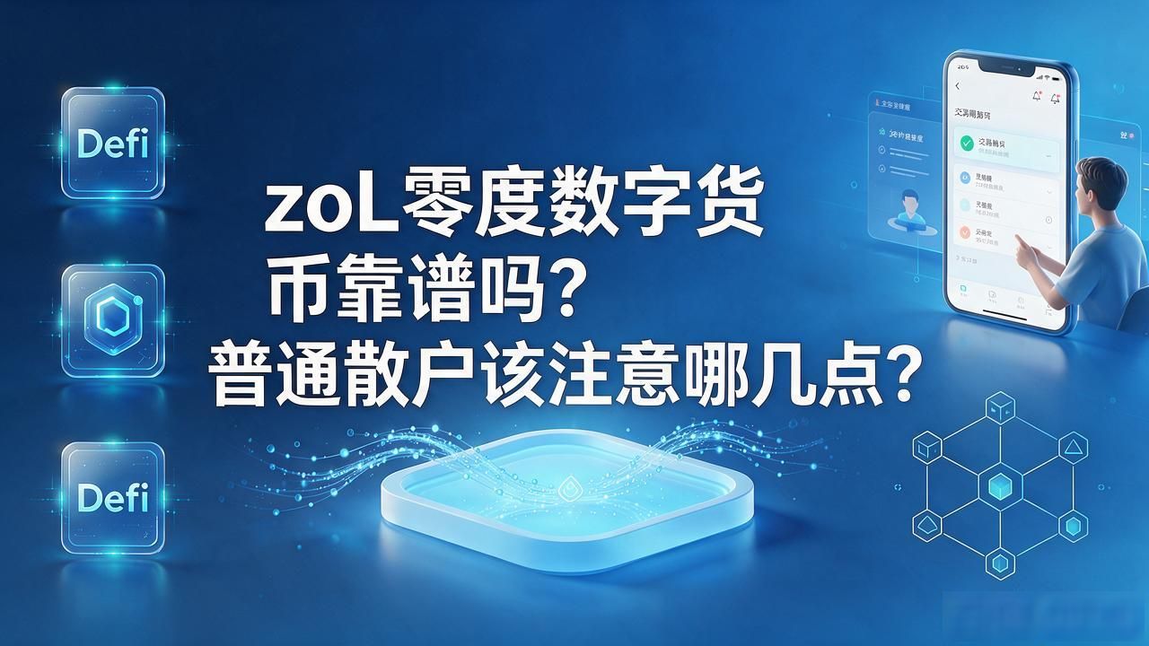 zoL零度数字货币靠谱吗？普通散户该注意哪几点