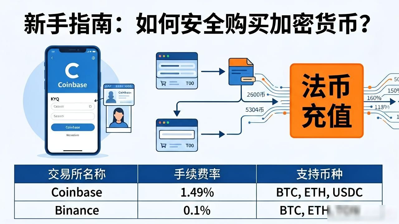 新手指南：如何安全购买加密货币？