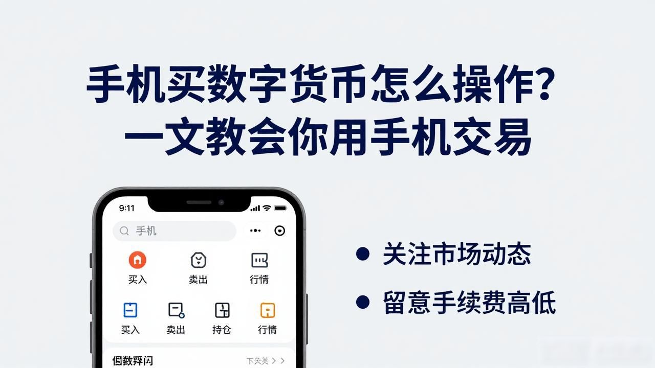数字货币交易平台选择要点_手机操作数字货币_手机操作数字货币的流程