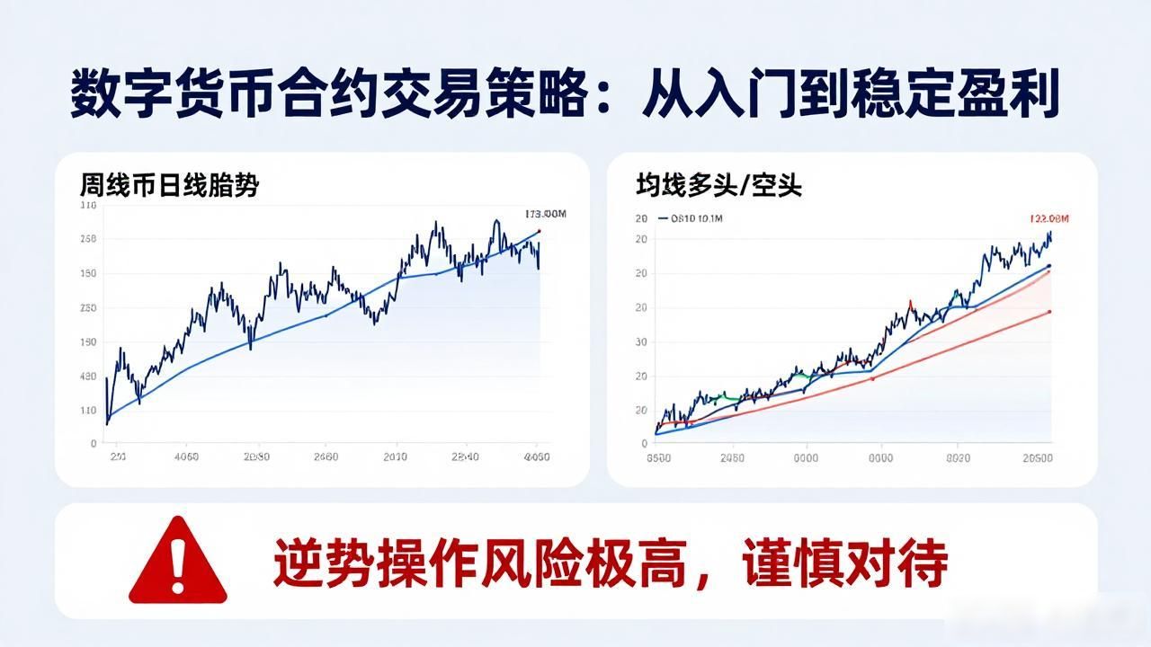 加密数字货币合约交易策略体系_加密数字货币合约策略_趋势判断均线分析
