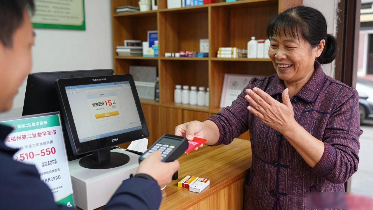 福州第二批数字货币什么时候到账？本地开店人把领取流程讲明白了