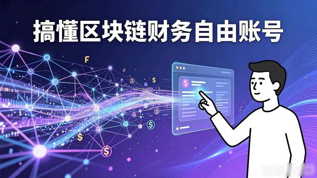 搞懂区块链财务自由账号 普通人也能摸透实用操作逻辑