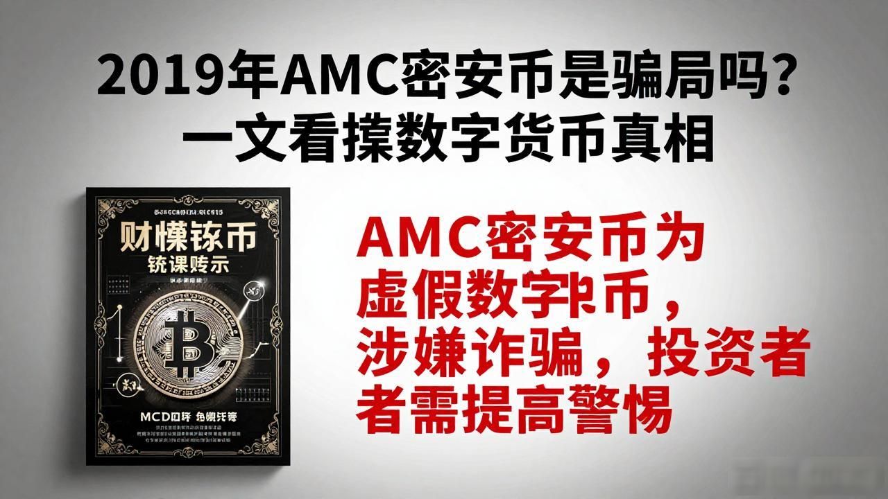 2019年AMC密安币是骗局吗？一文看懂数字货币真相