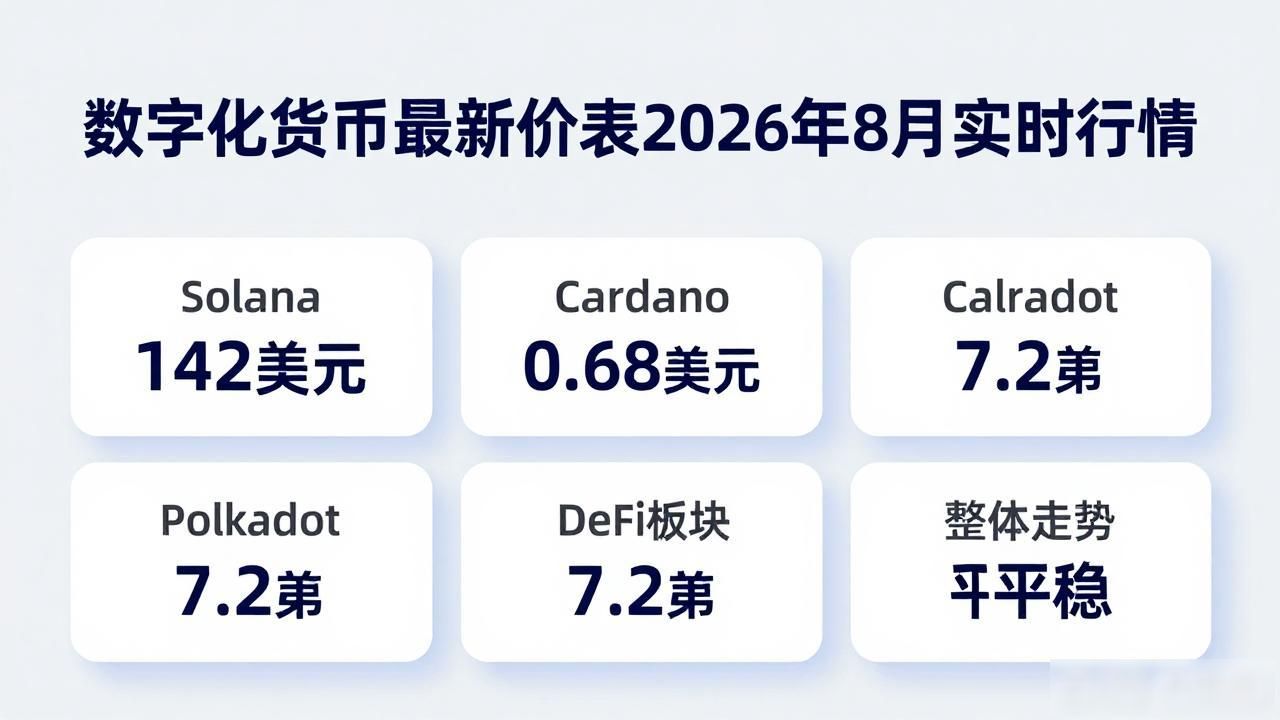 当前数字货币市场行情_数字化货币最新价格表_主流币种价格波动分析