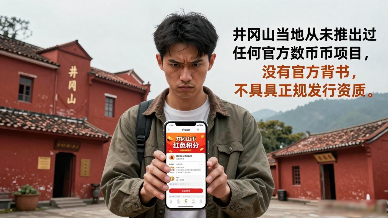 井冈山数字货币？别信！小心红色骗局坑了你的钱