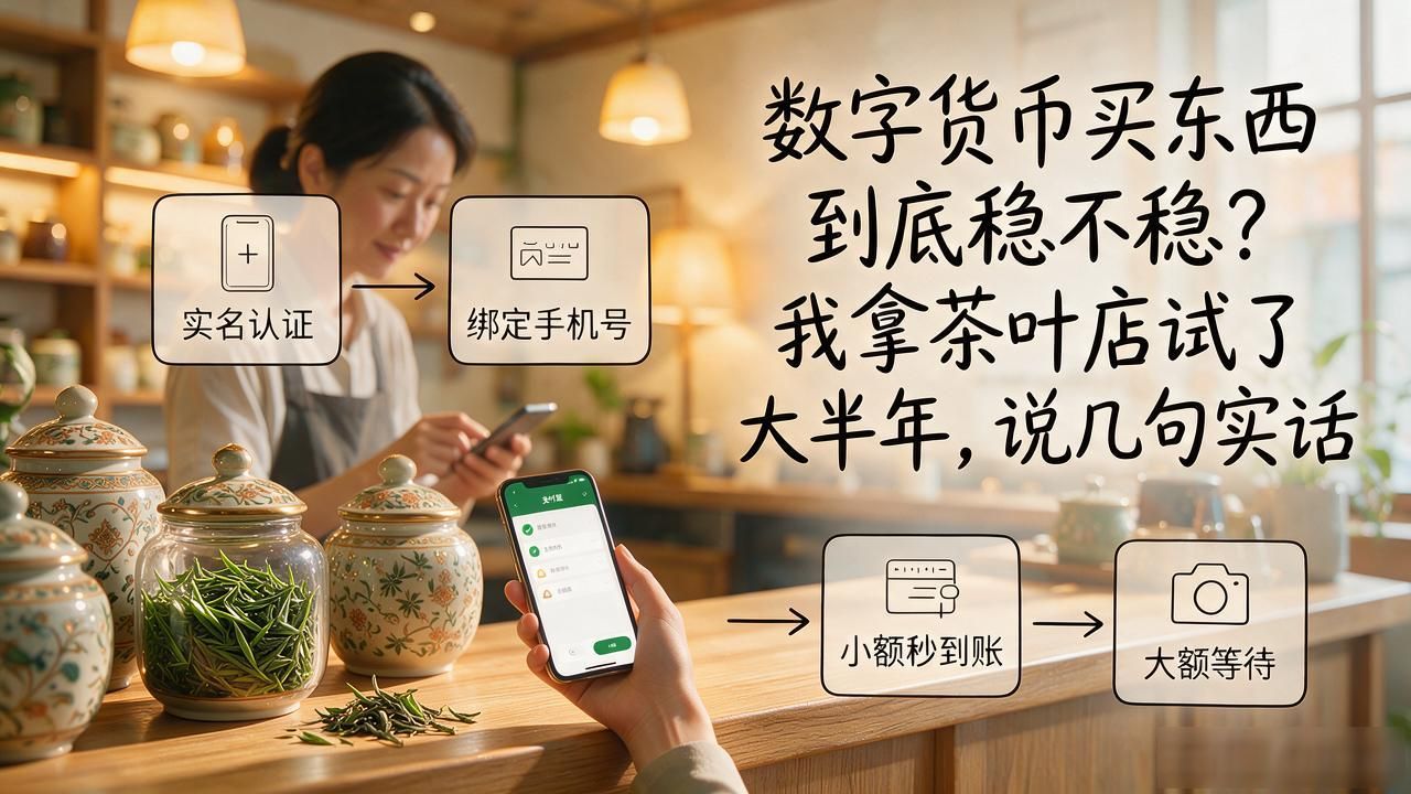 数字货币买东西可靠吗_数字货币收款价格波动风险应对_茶叶店老板接受数字货币支付真实体验