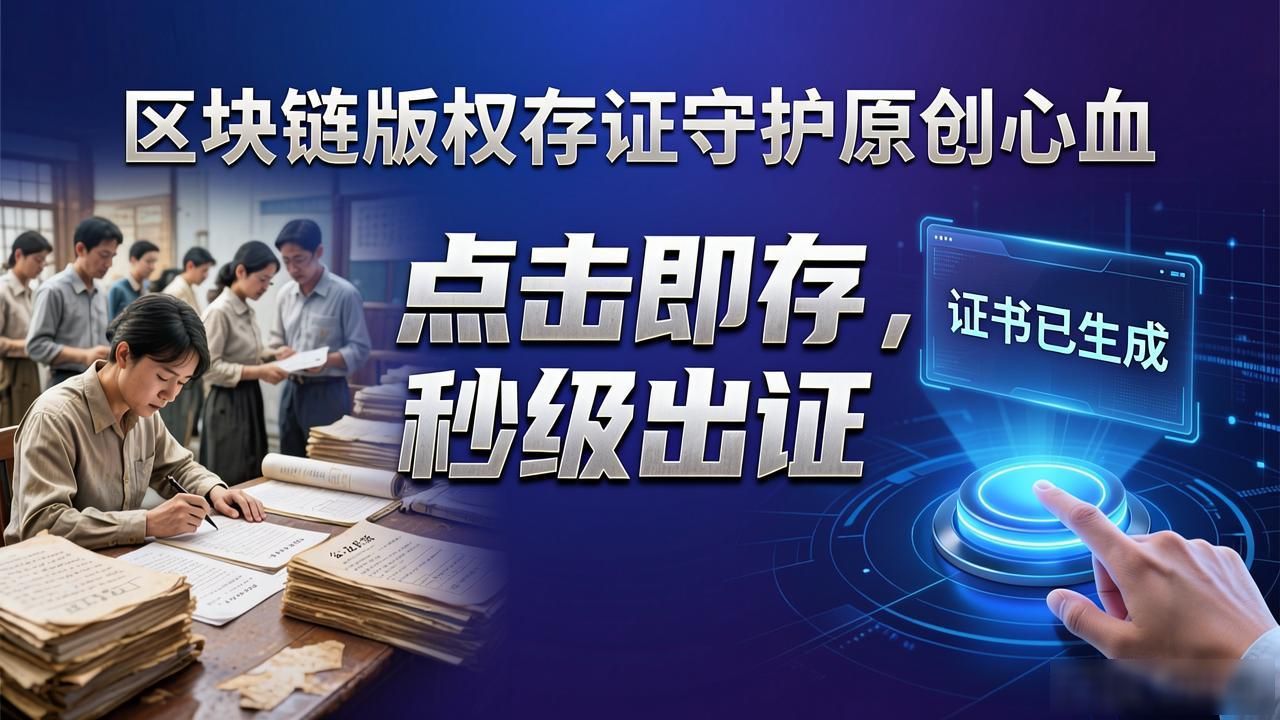 创作者必看：区块链版权存证如何守护你的原创心血