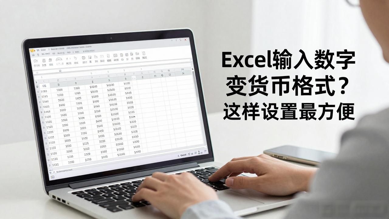 Excel输入数字变货币格式？这样设置最方便