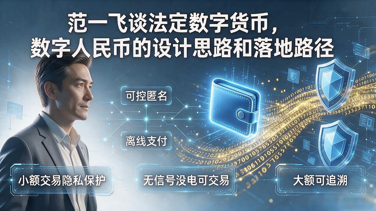 数字人民币双层运营架构_数字人民币锚定M0_范一飞 法定数字货币
