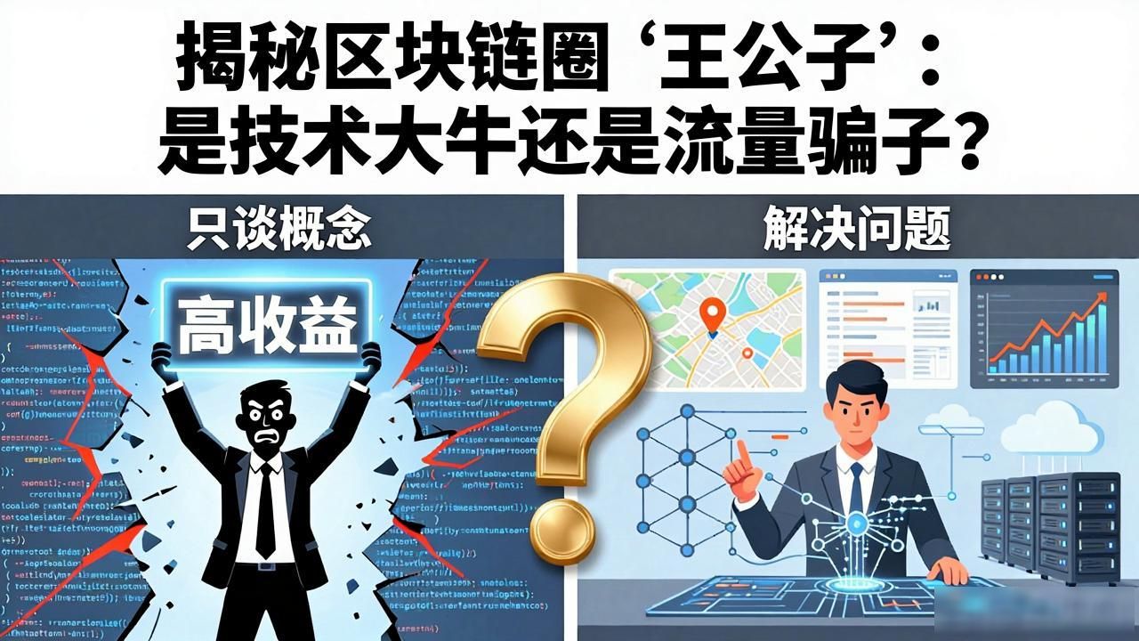 揭秘区块链圈“王公子”：是技术大牛还是流量骗子？