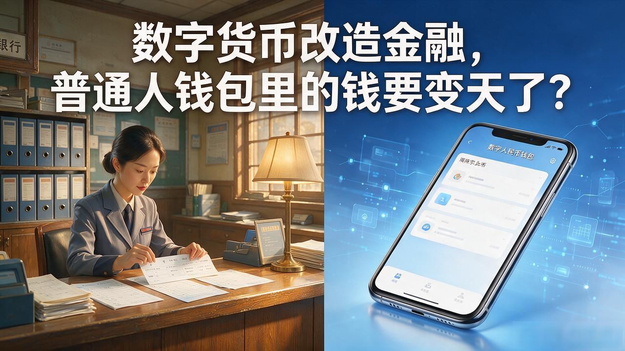 数字人民币支付_数字货币改造金融_数字人民币存款逻辑变化