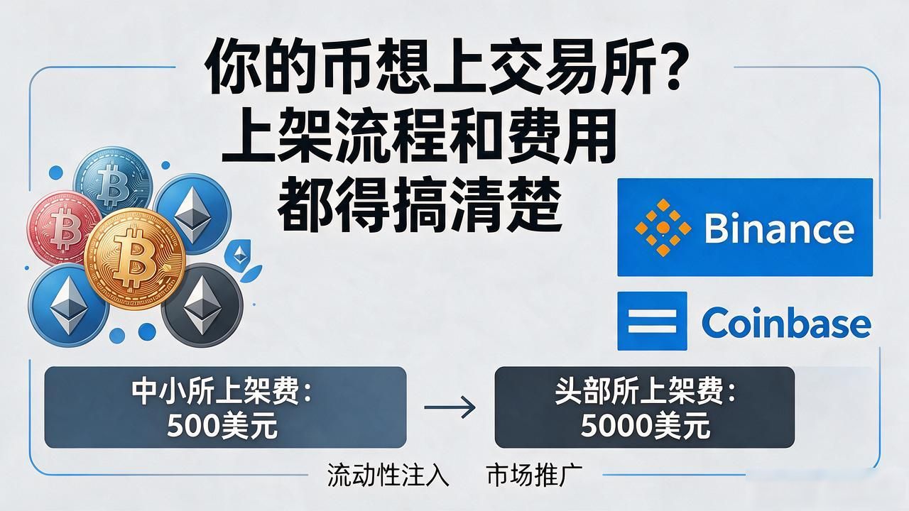 你的币想上交易所？上架流程和费用都得搞清楚