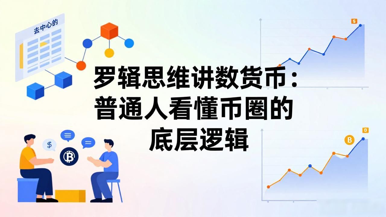 罗辑思维讲数字货币：普通人看懂币圈的底层逻辑
