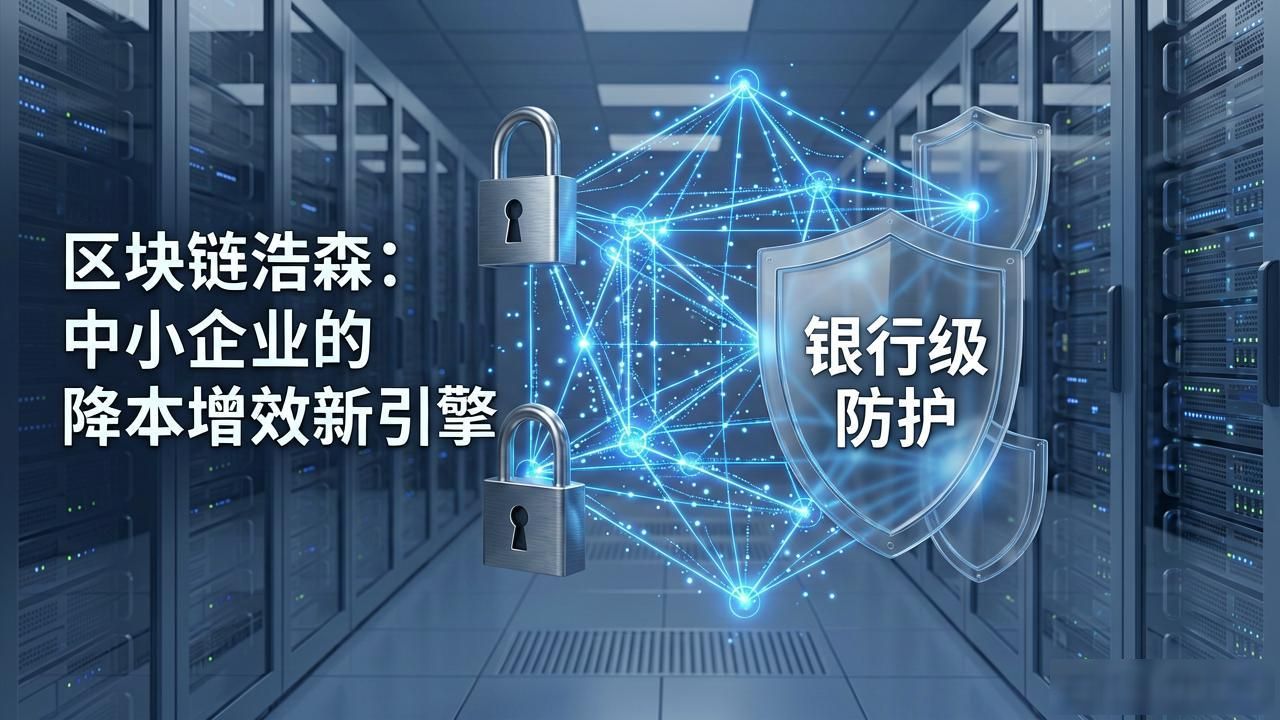 中小企业区块链供应链管理_区块链浩森_浩森分布式账本解决信任成本