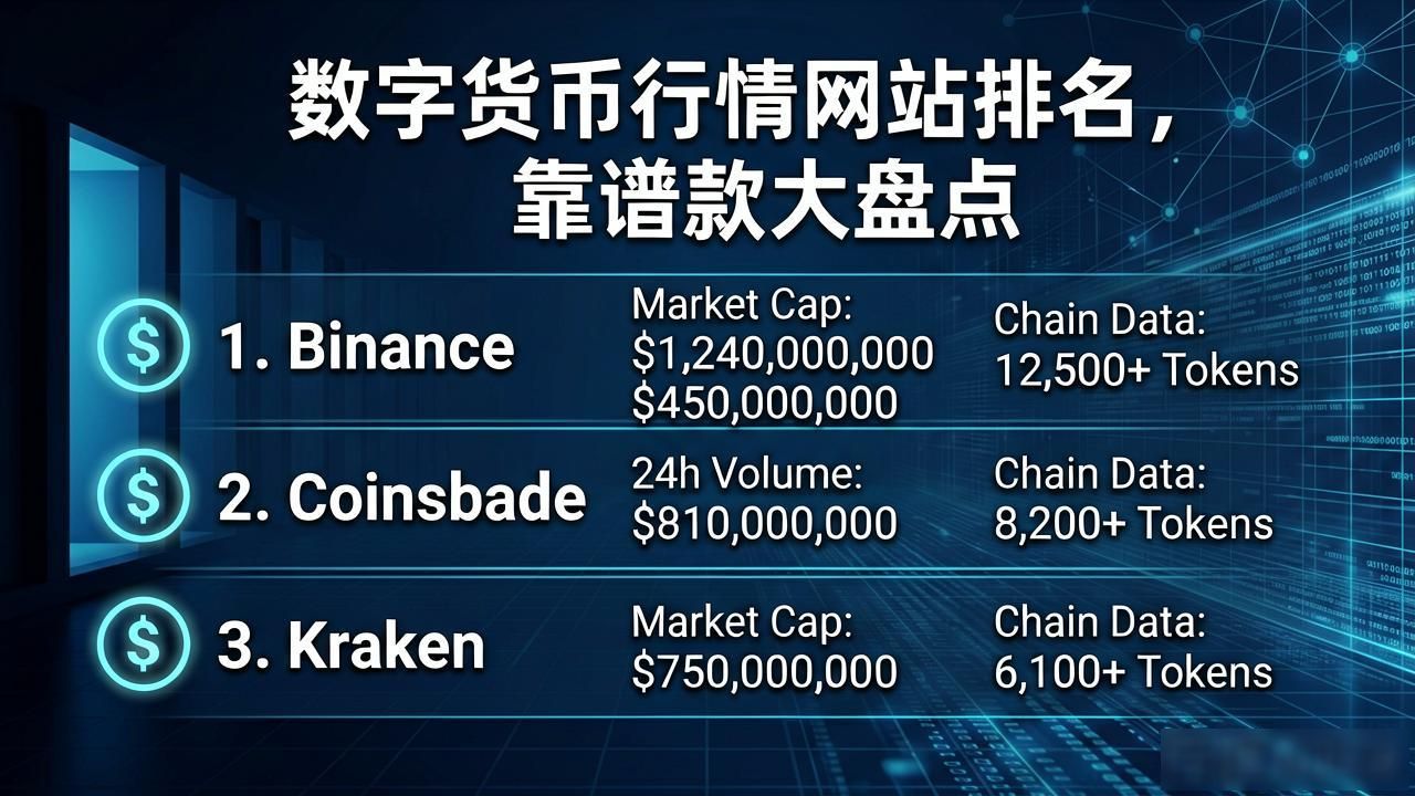 数字货币行情网站排名，靠谱款大盘点
