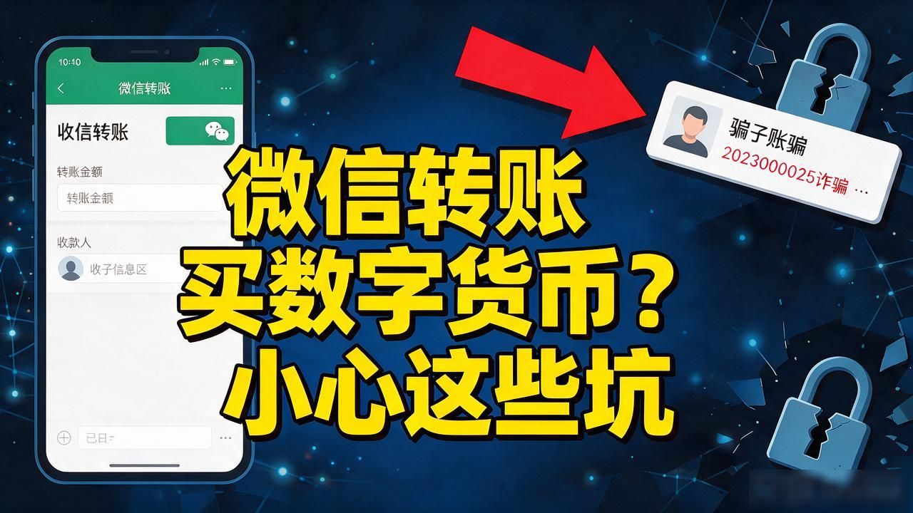 微信转账买数字货币？小心这些坑