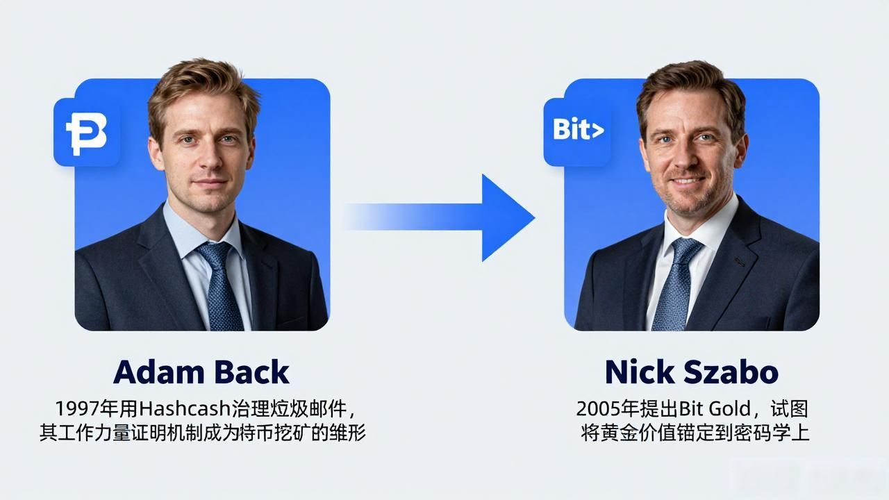 b-money e金 Hashcash对比特币的影响_初始的数字货币_比特币诞生前的数字货币发展史