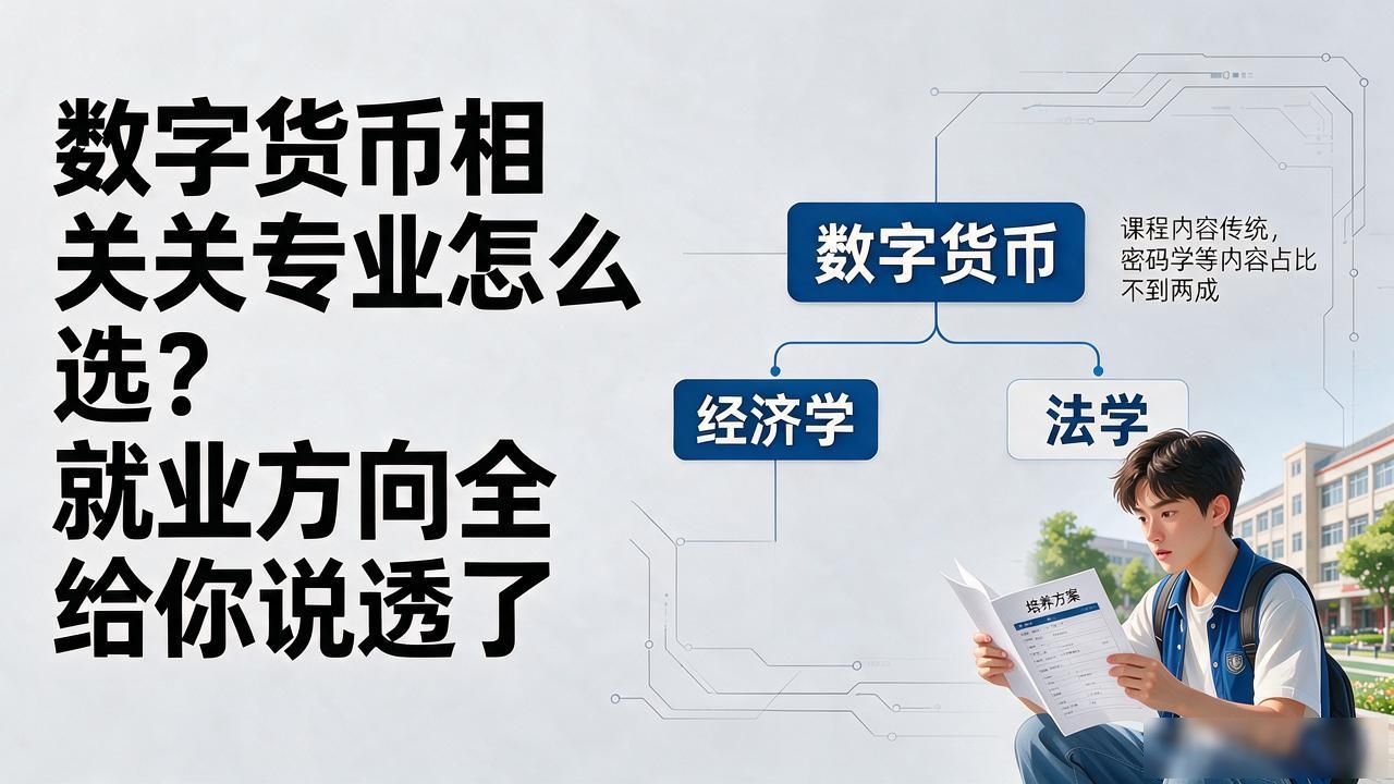 数字货币专业选择 区块链技术与应用 数字金融_数字货币相关专业