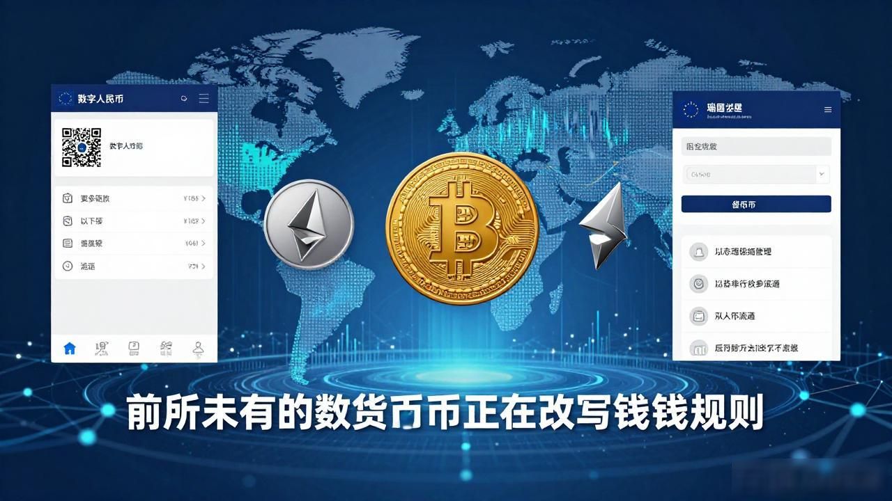 央行数字货币试点进展_数字货币对普通人的影响_前所未有的数字货币