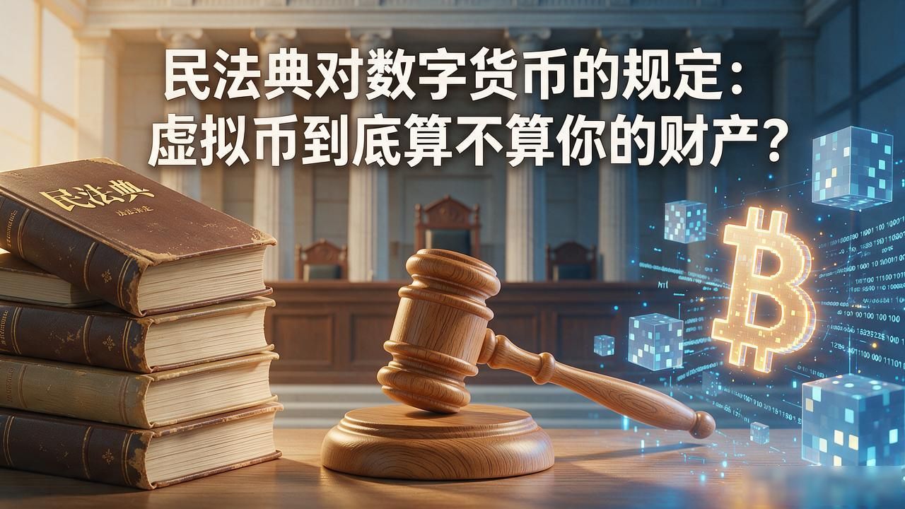 民法典对数字货币的规定：虚拟币到底算不算你的财产