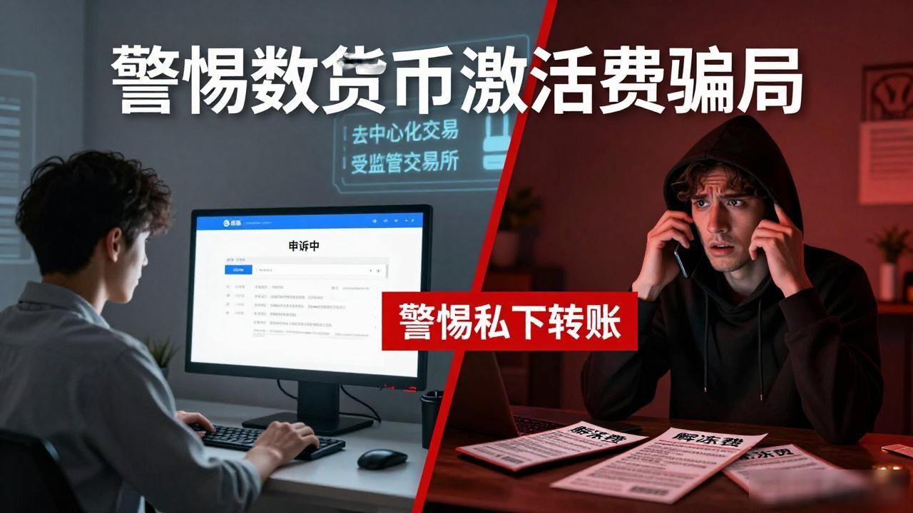 警惕“激活费”骗局：解冻数字货币背后的陷阱