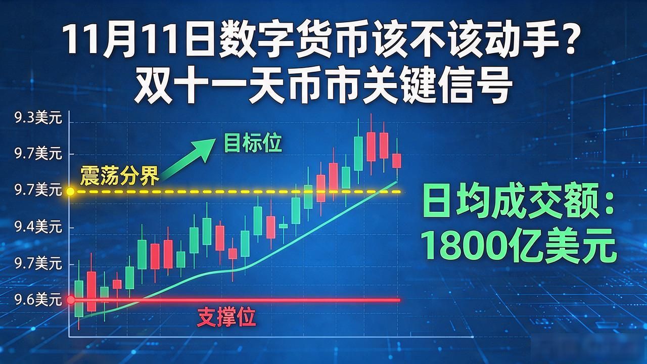 11月11日数字货币该不该动手？双十一天币市关键信号