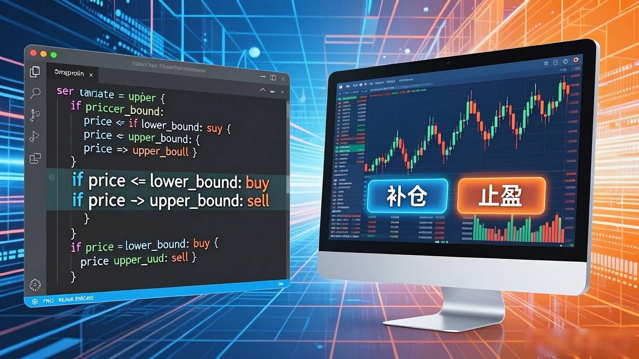 数字货币网格交易代码_网格交易策略参数设置_Python交易所API接口实现