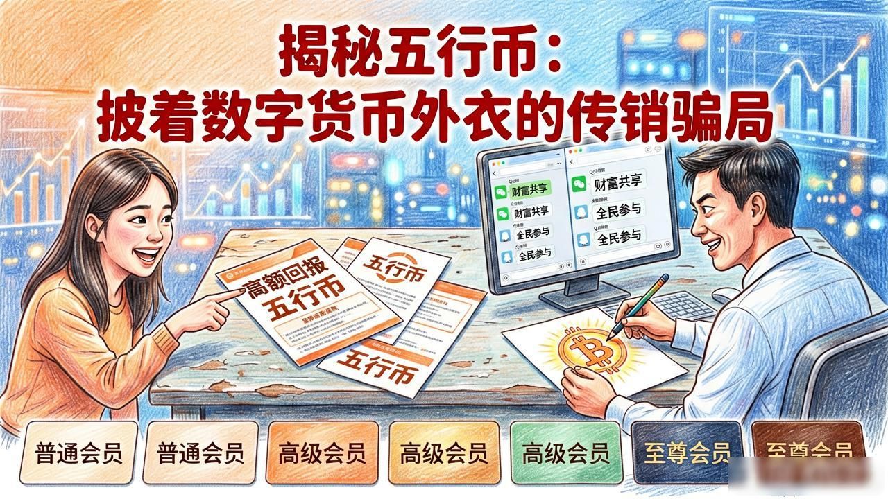 揭秘五行币：披着数字货币外衣的传销骗局