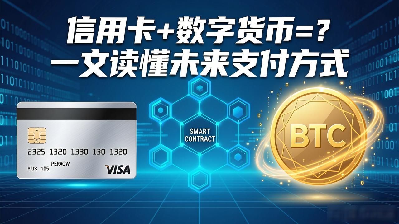 信用卡概念数字货币_数字货币信用卡 区块链支付技术 银行支付生态重塑