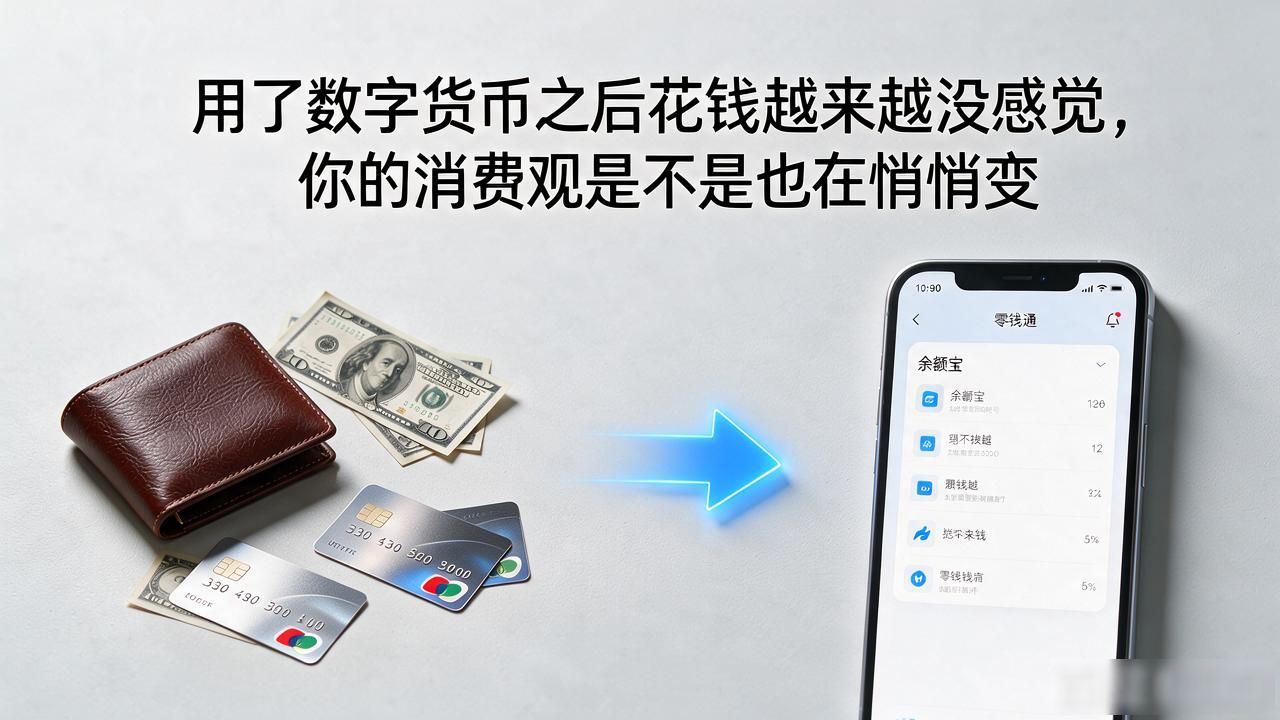 用了数字货币之后花钱越来越没感觉，你的消费观是不是也在悄悄变