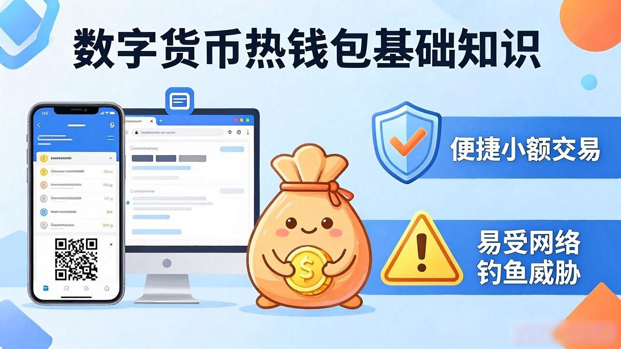 数字货币钱包基础_加密货币钱包安全保管_冷钱包与热钱包对比