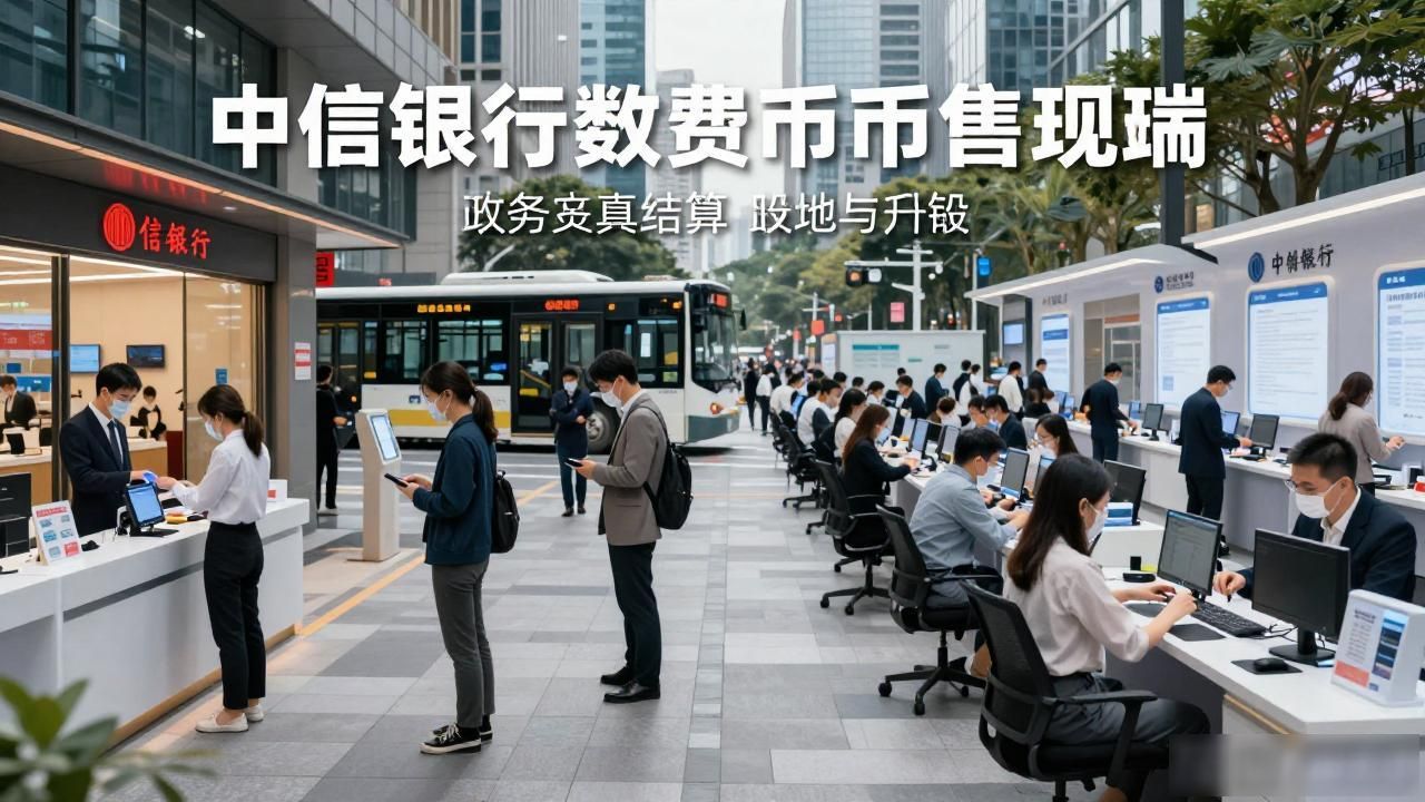 中信银行数字货币项目_中信银行数字人民币项目_数字人民币商业银行落地