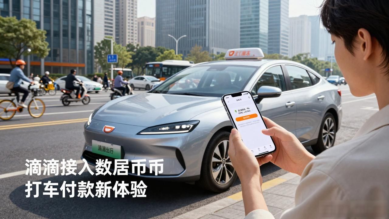滴滴与数字货币合作_数字货币打车体验_滴滴数字货币支付