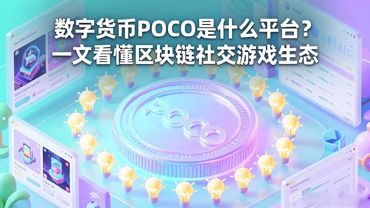 数字货币POCO是什么平台？一文看懂区块链社交游戏生态