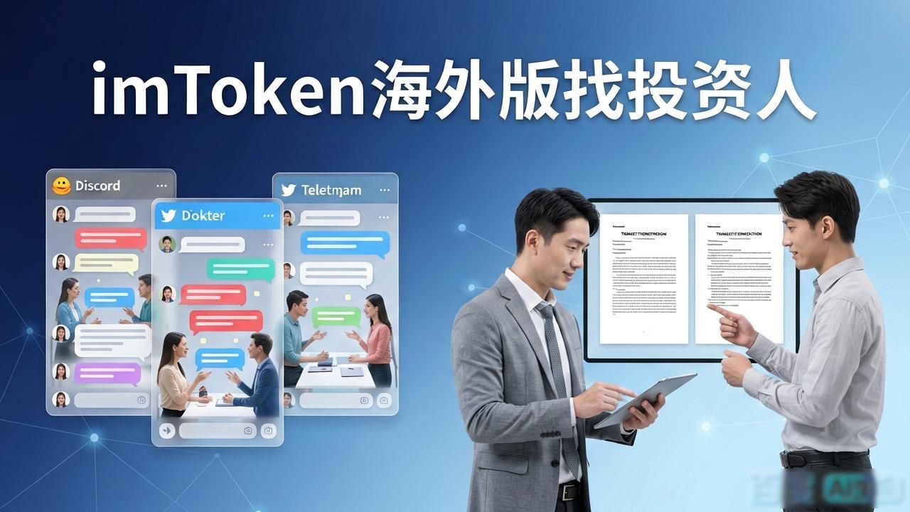 imToken海外版怎么找投资人？这些方法靠谱