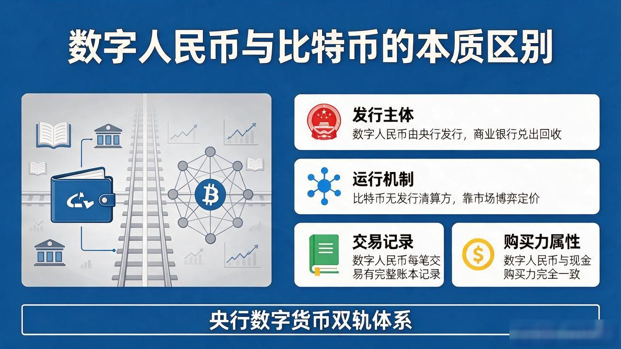 央行数字货币到底是怎么回事？数字人民币和比特币完全是两码事