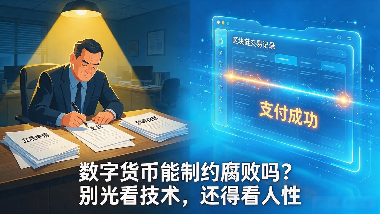 数字货币能制约腐败吗_审计资金消失把戏_数字货币反腐透明度